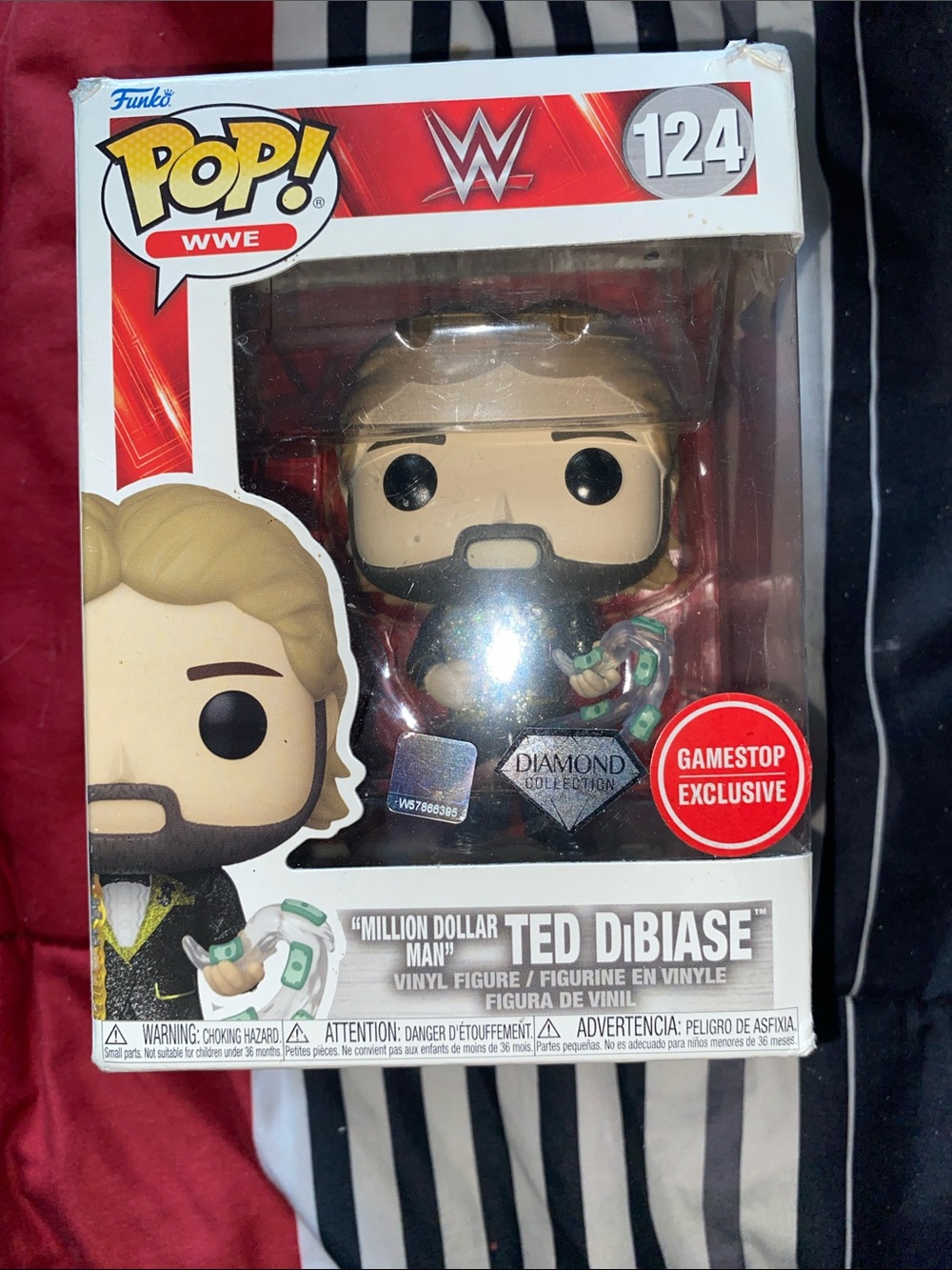 Funko WWE Ted DiBiase Diamond Collection - Black & Blonde